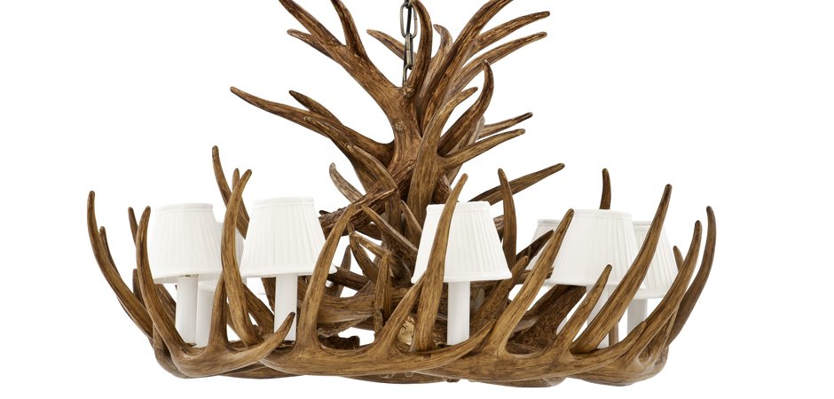 Люстра Eichholtz Chandelier Horn Highlands - Loft-Concept в Нижнем Новгороде