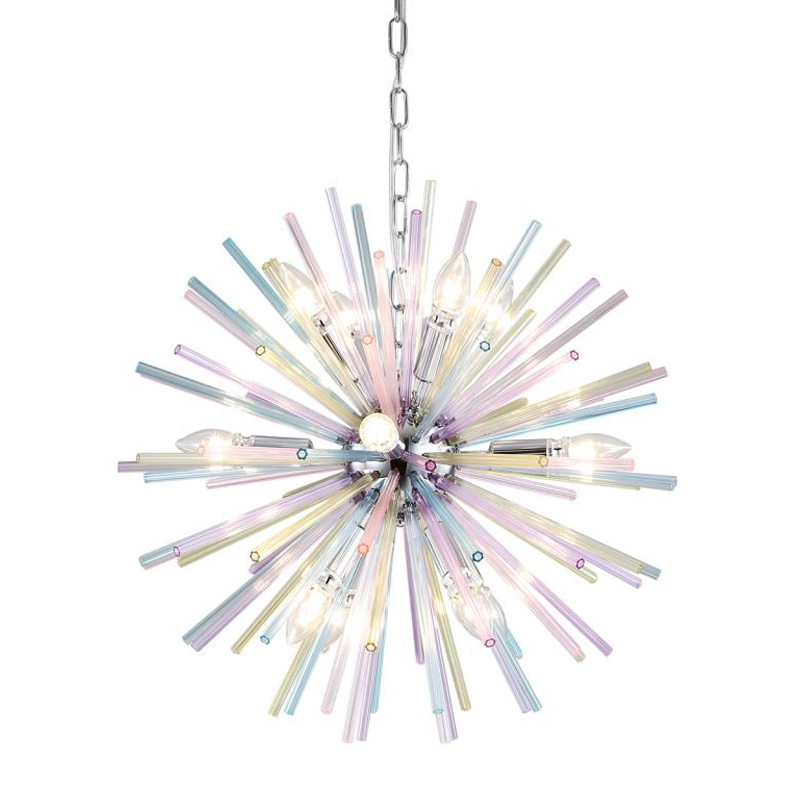 Люстра Colored Astra Chandelier 60 Хром в Нижнем Новгороде | Loft Concept 