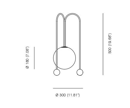 Настольная лампа Michael Anastassiades Fontana Amorosa Bell в Нижнем Новгороде