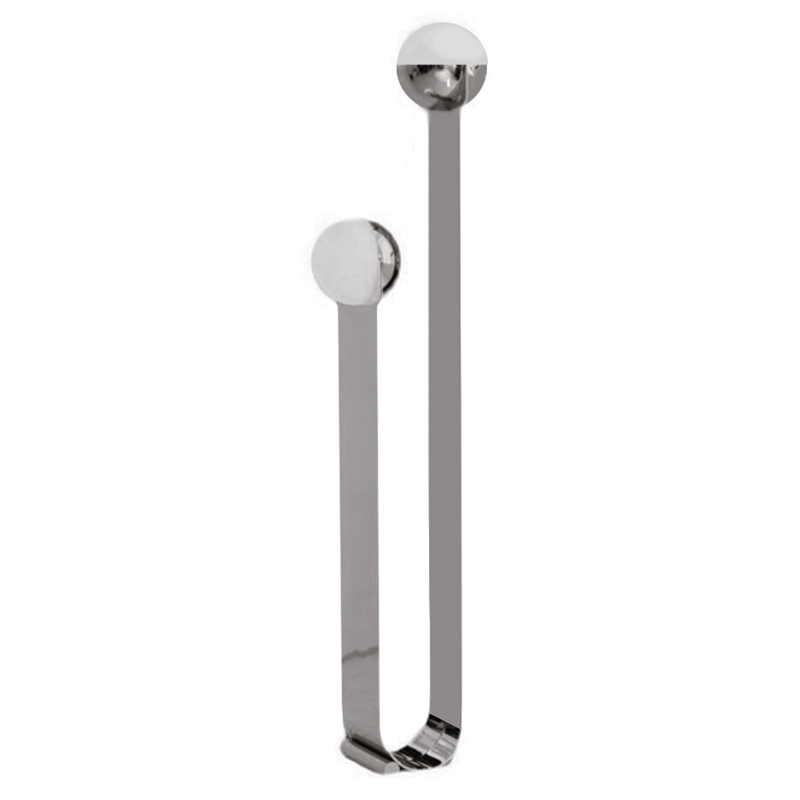 Дизайнерский Торшер из нержавеющей стали и стекла цвет хром Chrome Floor Lamp Хром Дизайнерский Торшер из нержавеющей стали и стекла цвет хром Chrome Floor Lamp Хром в Нижнем Новгороде | Loft Concept