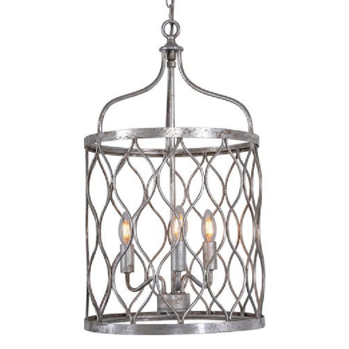 Подвесные светильники Lantern Silver Net M Pendant lamp Серебряный в Нижнем Новгороде | Loft Concept 