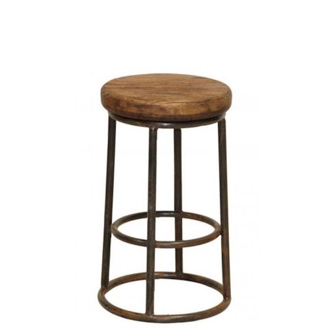 Барный стул Industrial Rust London Counter Stool Коричневый в Нижнем Новгороде | Loft Concept 