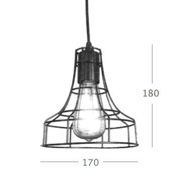 Cветильник Loft Nest Cage №2 в Нижнем Новгороде