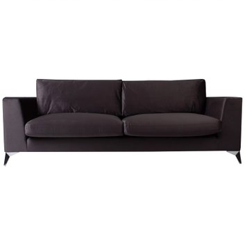 Диван Stockholm Sofa Dark Графит Нержавеющая сталь в Нижнем Новгороде | Loft Concept 