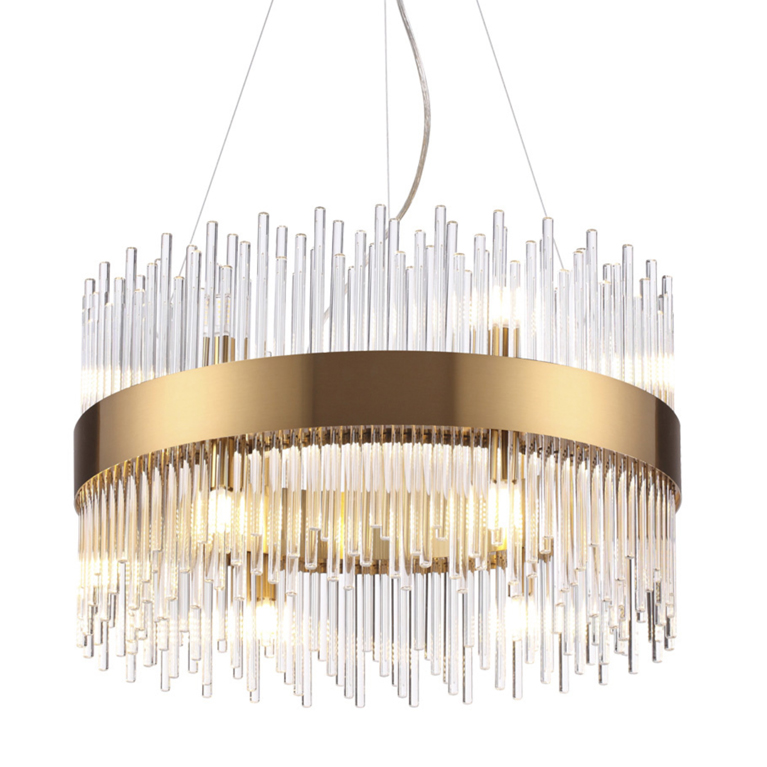 Люстра Nembus Chandelier Gold Circle Бронза в Нижнем Новгороде | Loft Concept 