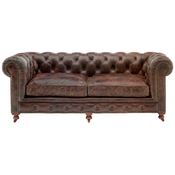 Диван Chesterfield Rebel Sofa Andrew Martin Коричневый в Нижнем Новгороде | Loft Concept 