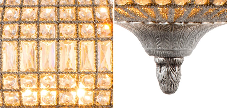 Люстра Chandelier Kasbah Oval L Nickel - Loft-Concept в Нижнем Новгороде