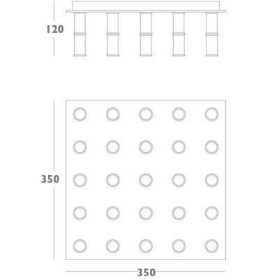 Потолочный светильник Meurice Flush Mount Ceiling Light в Нижнем Новгороде