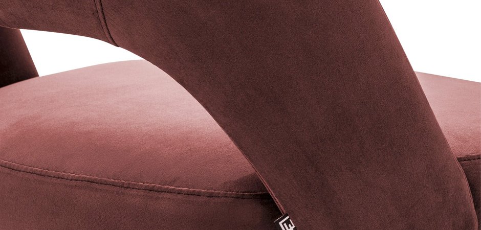 Стул Eichholtz Dining Chair Cipria Bordeaux - фото №2