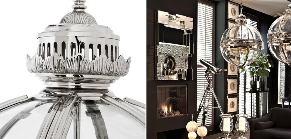 Люстра Lantern Residential Nickel L - Loft-Concept в Нижнем Новгороде