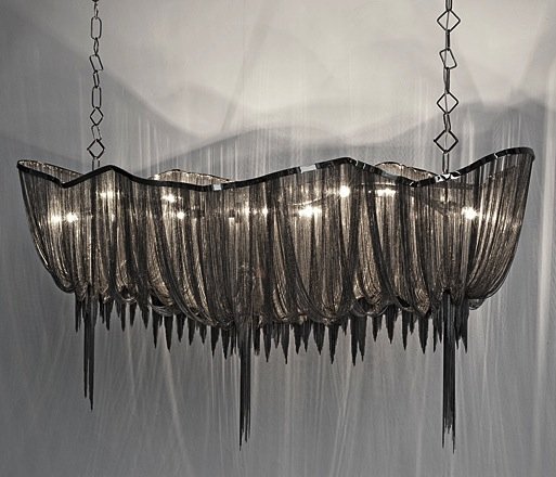 Люстра Atlantis Aluminium Chain Chandelier  в Нижнем Новгороде | Loft Concept 