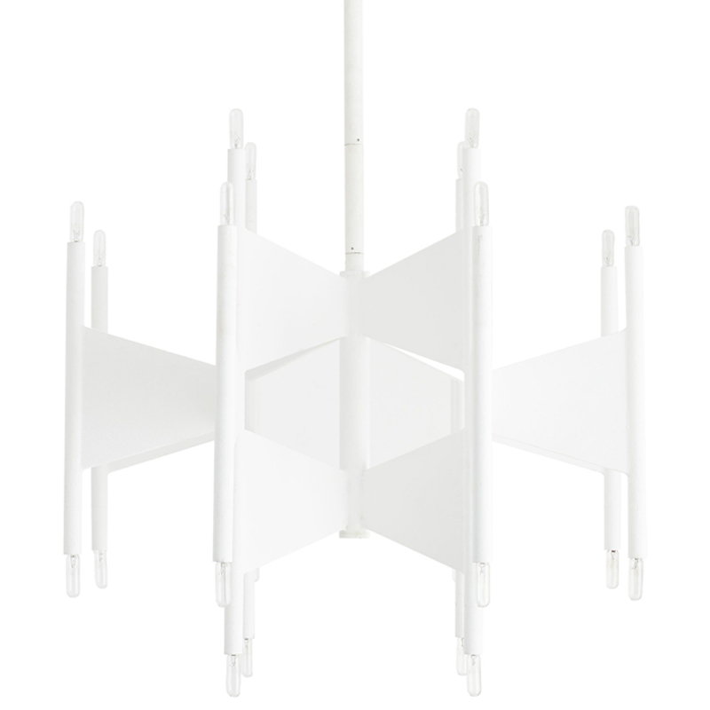 Люстра Arteriors DESKINS CHANDELIER Белый в Нижнем Новгороде | Loft Concept 