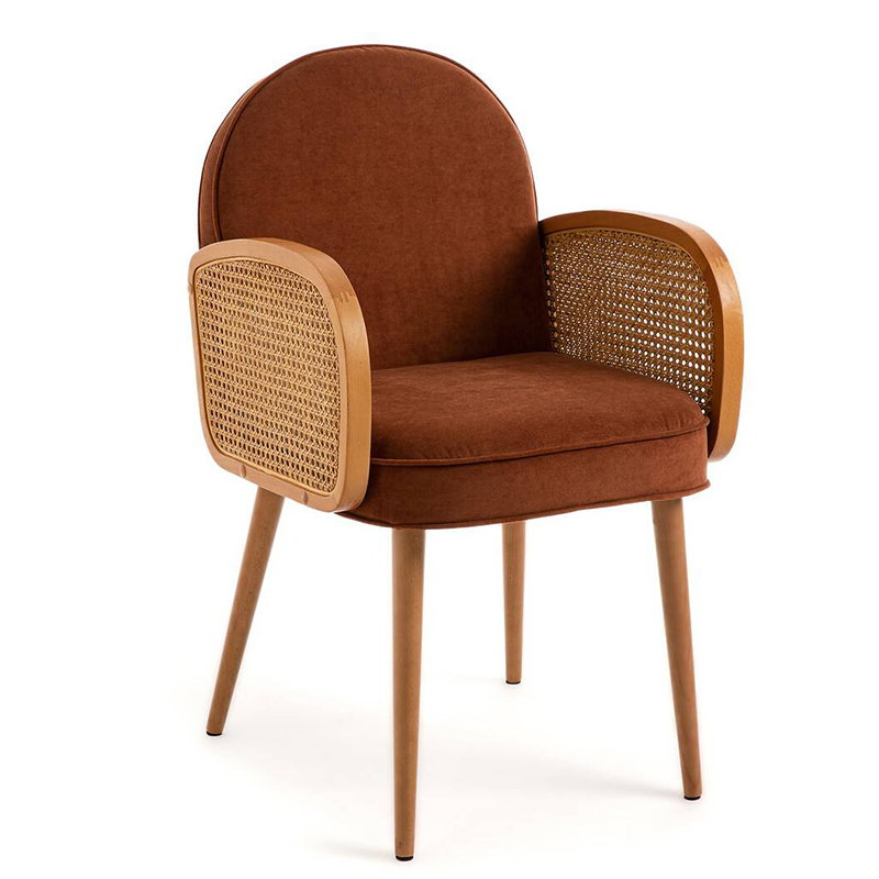 Стул Morten Wicker Terracotta Chair Терракотовый в Нижнем Новгороде | Loft Concept 