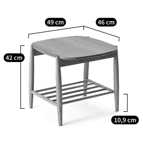 Приставной стол из массива дуба Reyer Side Table в Нижнем Новгороде