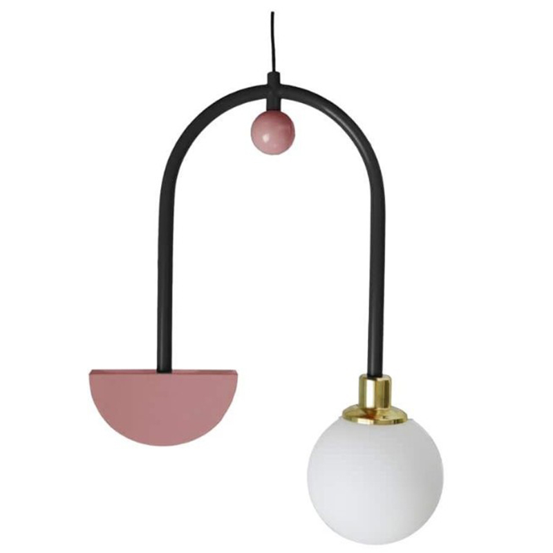 Дизайнерский Светильник Pink Space II Ceiling Lamp by Dovain Studio Белый Розовый Черный в Нижнем Новгороде | Loft Concept 