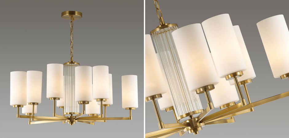 Люстра Pillars на 10 ламп - Loft-Concept в Нижнем Новгороде