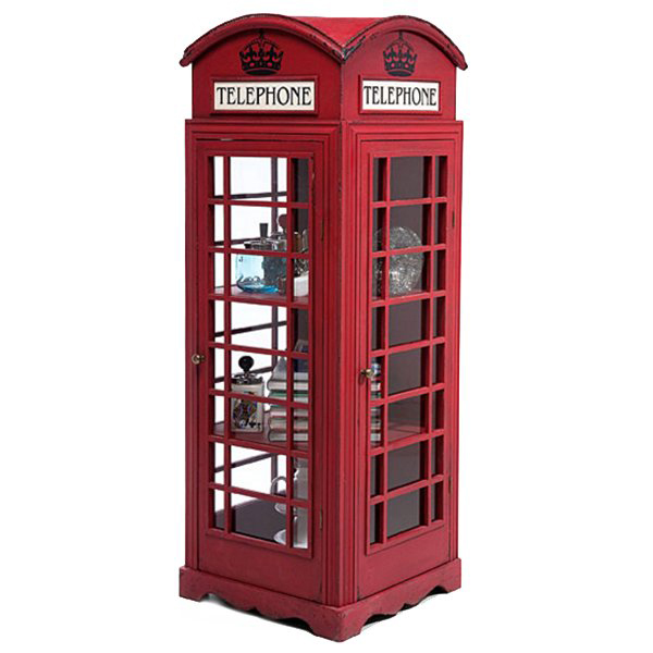 Витрина "Телефонная будка" London telephone box Красный (Red) в Нижнем Новгороде | Loft Concept 