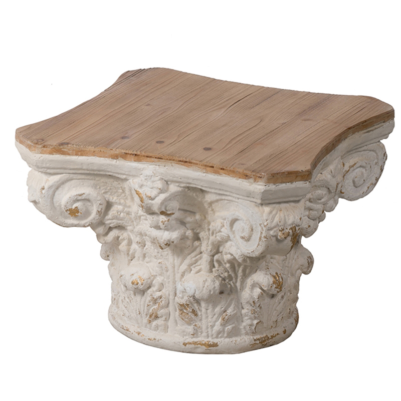 Приставной стол Ancient Roman Column Side Table Белый в Нижнем Новгороде | Loft Concept 