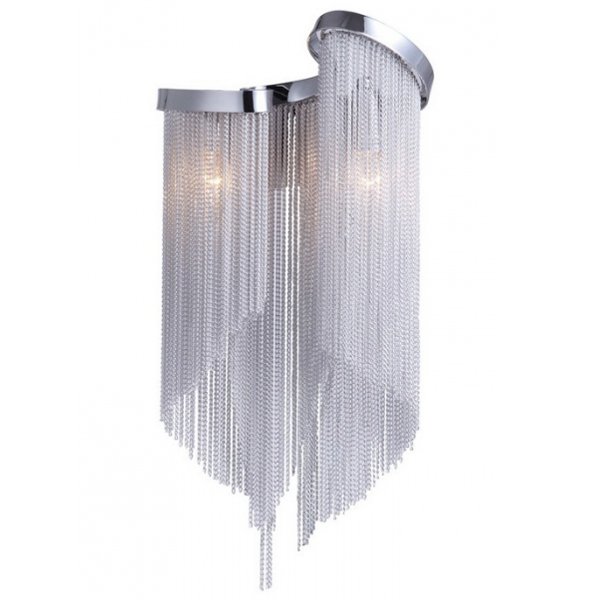 Бра Atlantis Chain Wall Lamp Black White Белый в Нижнем Новгороде | Loft Concept 