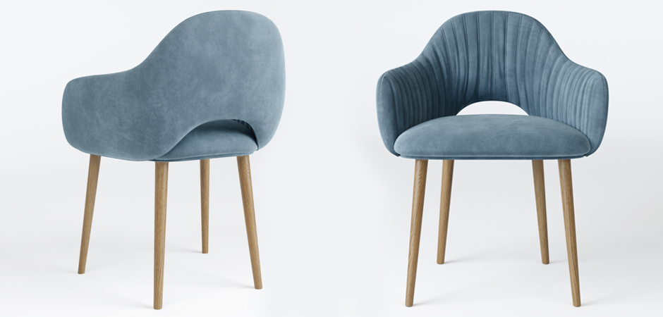 Стул California blue - фото №1