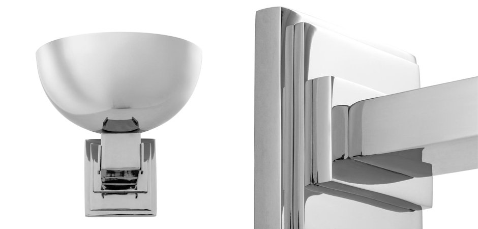 Бра Eichholtz Wall Lamp Haussman Nickel - Loft-Concept в Нижнем Новгороде