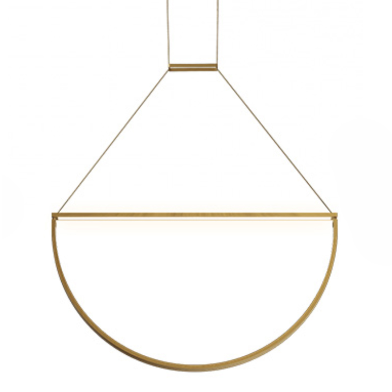 Подвесной светильник Solana Hanging lamp Золотой в Нижнем Новгороде | Loft Concept 