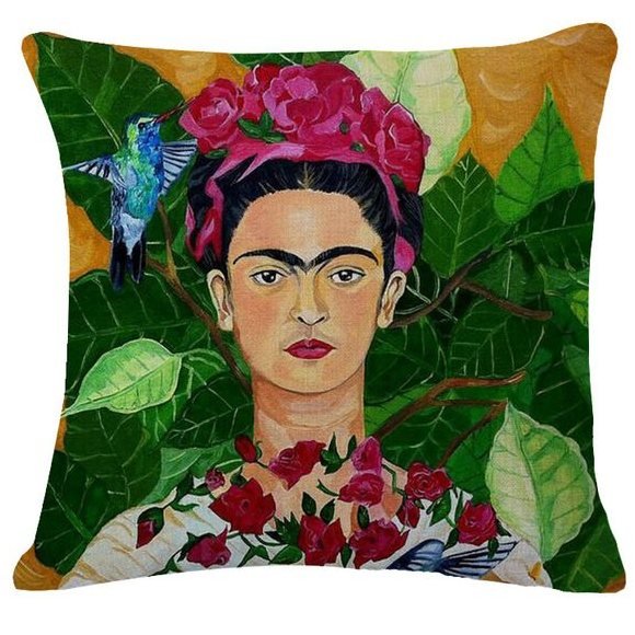 Декоративная подушка Frida Kahlo 4  в Нижнем Новгороде | Loft Concept 