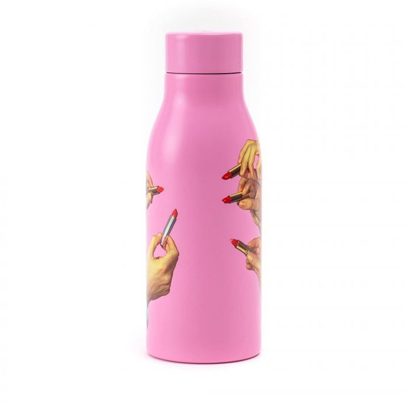 Бутылка Seletti Thermal Bottle Lipstick Pink Розовый в Нижнем Новгороде | Loft Concept 