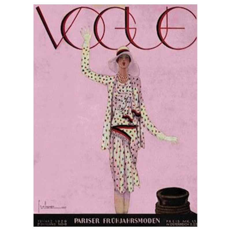 Постер Vogue Cover 1929 March  в Нижнем Новгороде | Loft Concept 