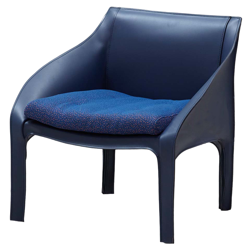 Дизайнерское Кресло Aileen Armchair Blue Синий в Нижнем Новгороде | Loft Concept 