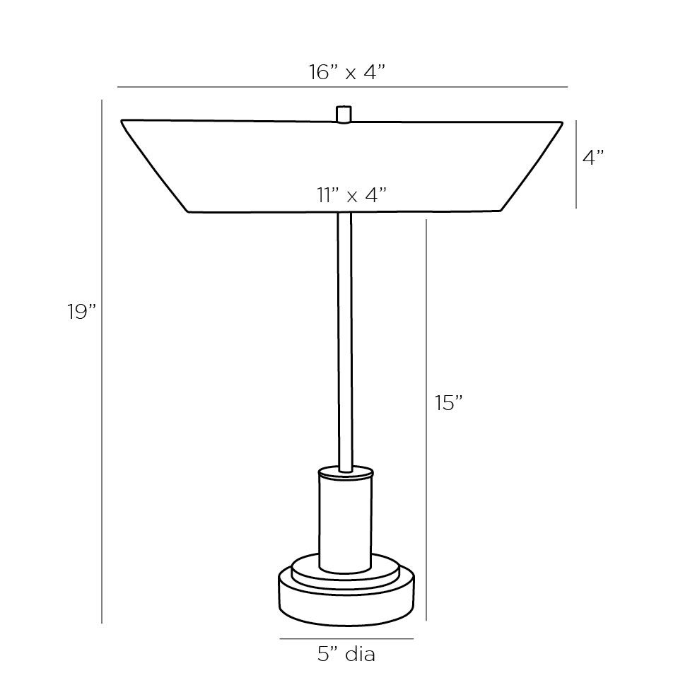 Дизайнерская настольная лампа LANSING LAMP в Нижнем Новгороде