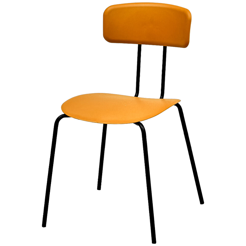 Стул Tyler Loft Stool Orange Оранжевый Черный в Нижнем Новгороде | Loft Concept 