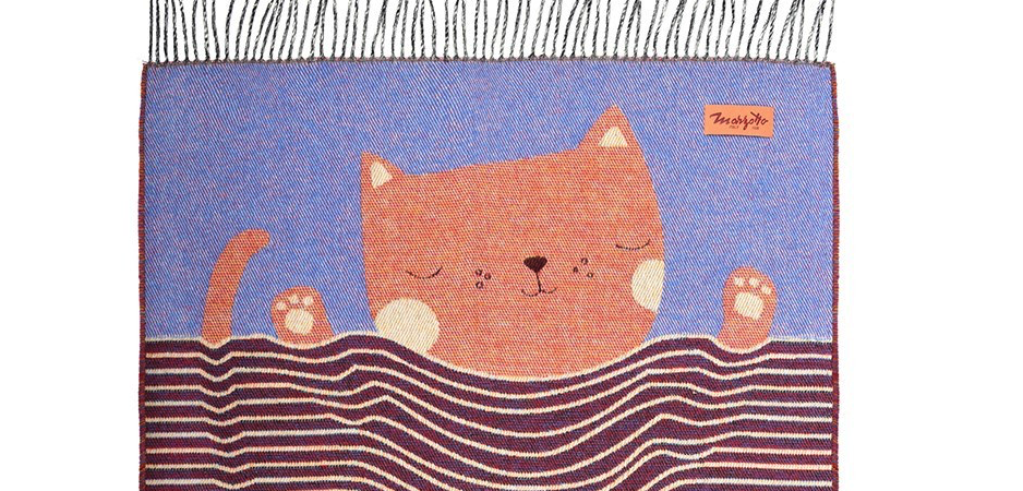 Плед CAT 1 Marzotto - Loft-Concept в Нижнем Новгороде