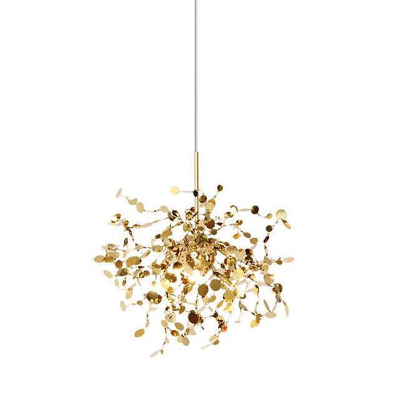 Люстра Terzani Argent Suspension Gold Pendant lamp 50 Золотой в Нижнем Новгороде | Loft Concept 