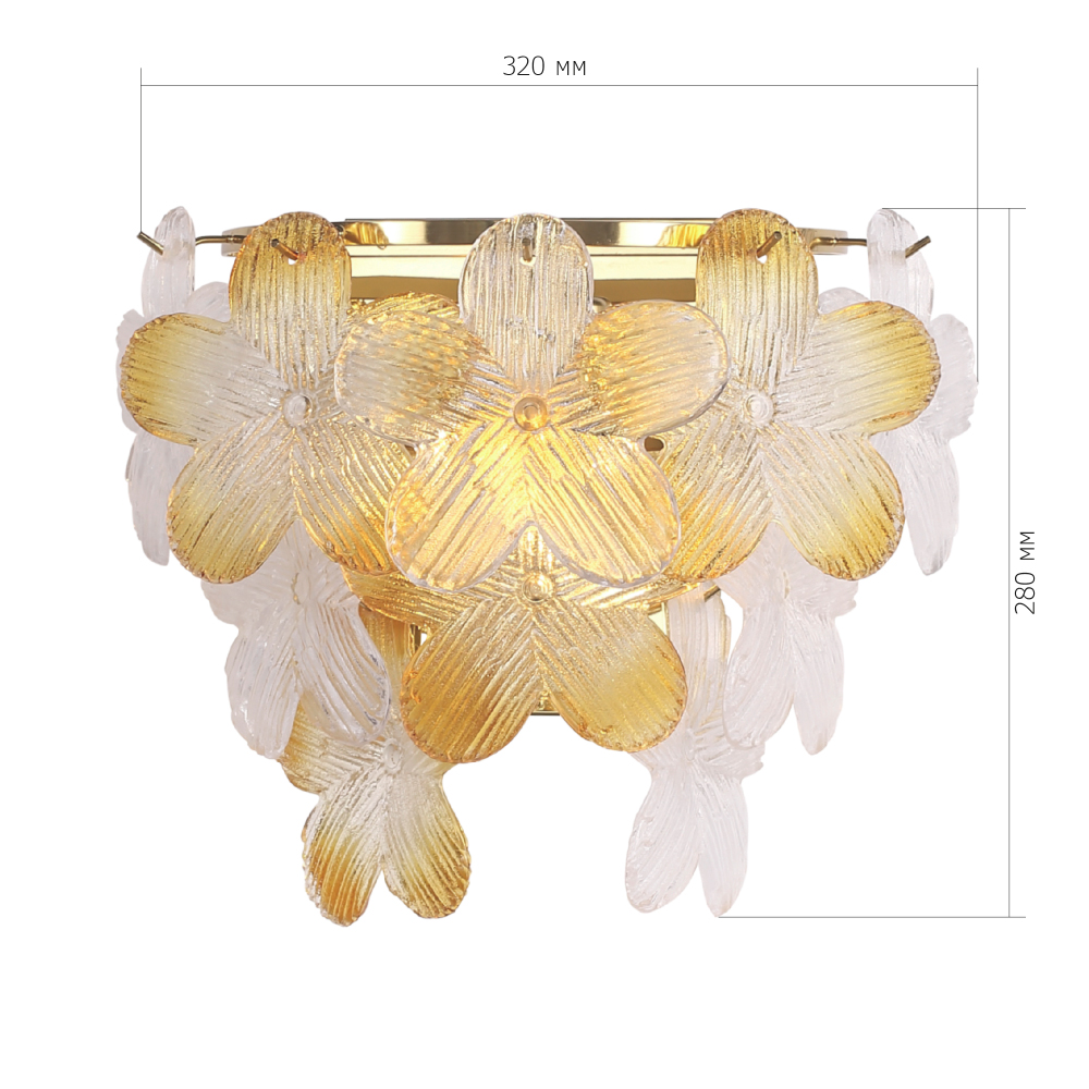 Бра с цветочными мотивами Light Floral Glow в Нижнем Новгороде