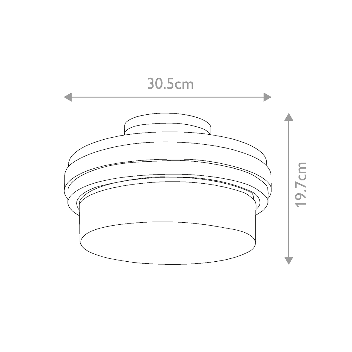 Потолочный светильник с прозрачным стеклянным плафоном с эффектом пузырьков Kichler в Нижнем Новгороде
