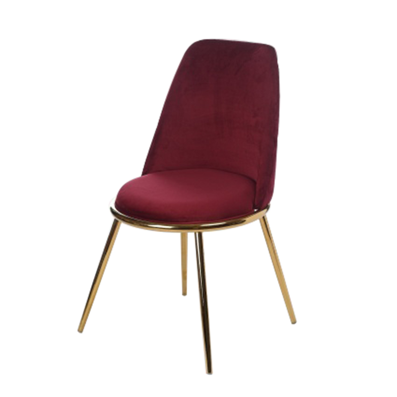 Стул Chairs Velvet Crimson Малиновый (Crimson) Золотой в Нижнем Новгороде | Loft Concept 