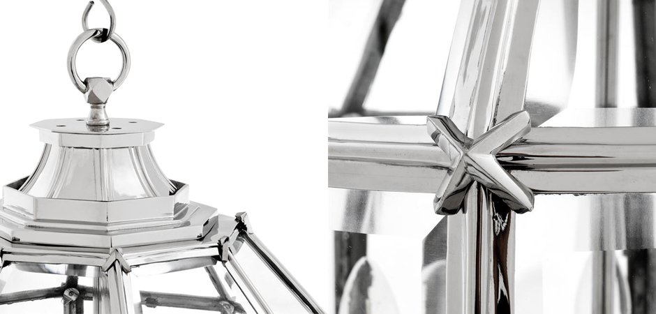 Люстра Lantern Owen Nickel M - Loft-Concept в Нижнем Новгороде