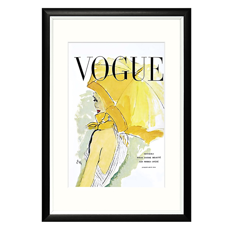 Постер Vogue July-August 1950 Мульти в Нижнем Новгороде | Loft Concept 