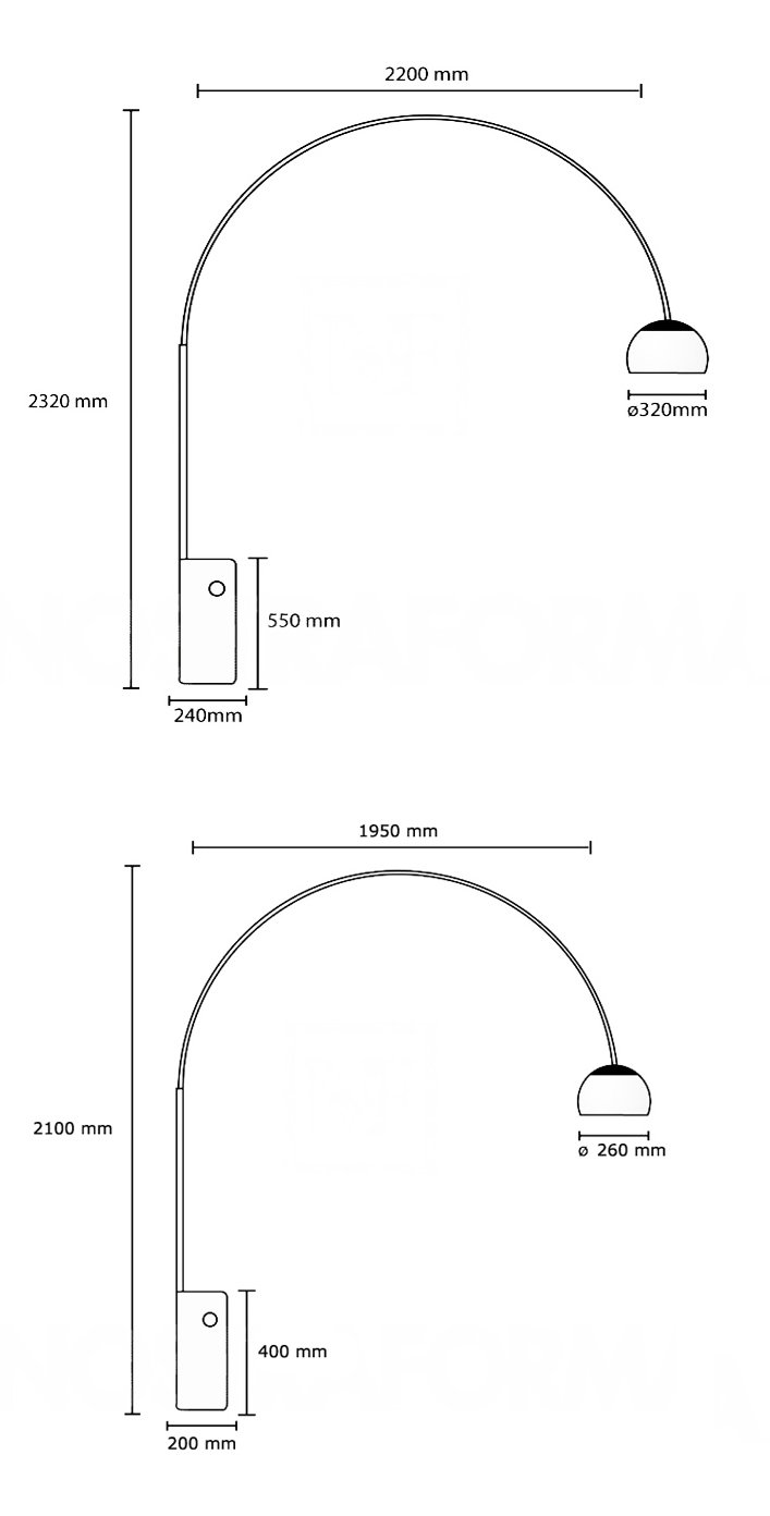 Торшер Flos Arco в Нижнем Новгороде