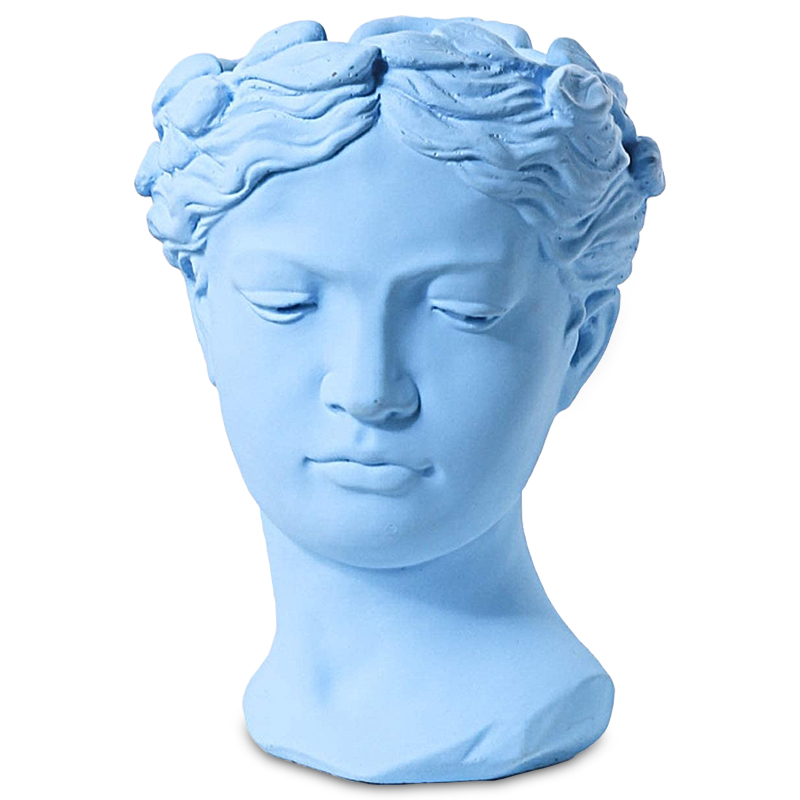 Ваза Female Bust Pastel Blue Голубой пастельный в Нижнем Новгороде | Loft Concept 