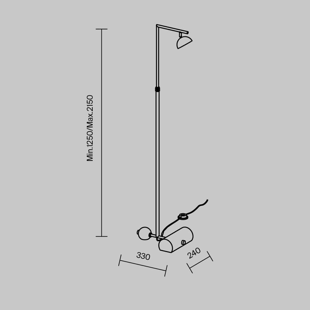 Напольный светильник Pikant 3000К 13Вт в Нижнем Новгороде