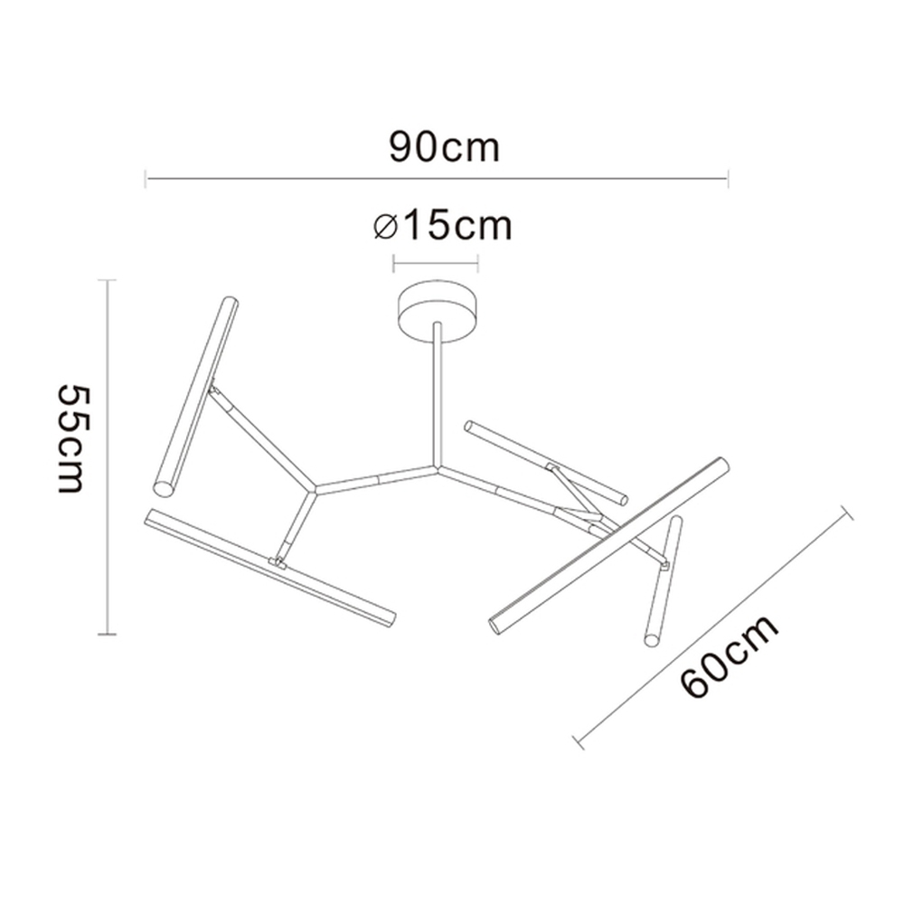 Люстра на штанге Geometry в Нижнем Новгороде