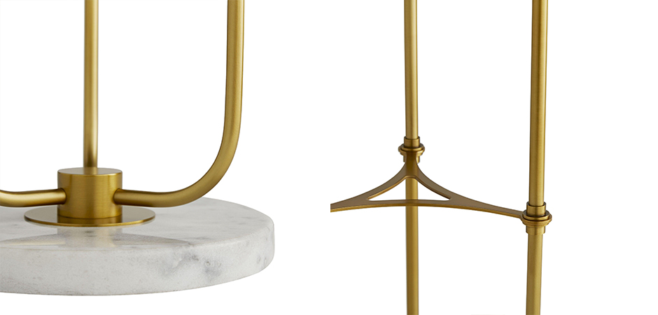 Торшер Arteriors ELIZABETH FLOOR TORCHIERE - фото №1