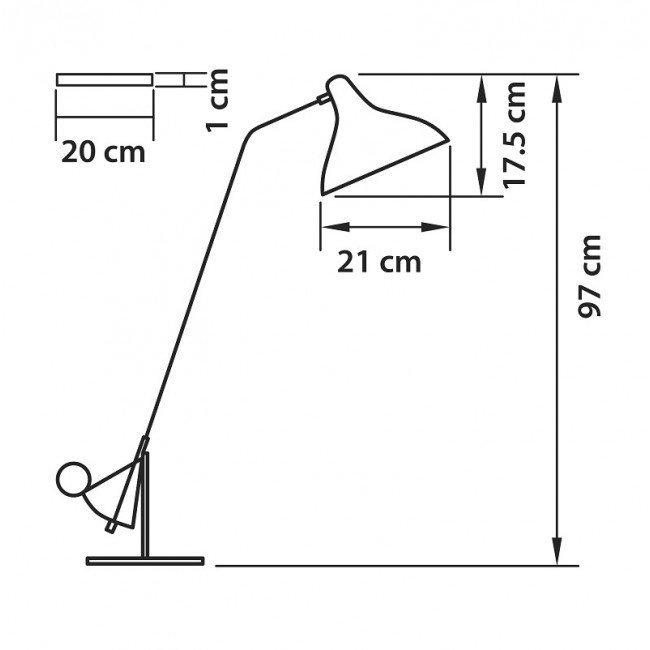 Настольная лампа Lampara Table Lamp в Нижнем Новгороде