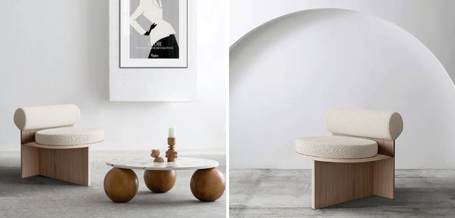 Кресло Behemo Boucle - фото