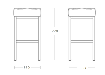 Барный стул  Florence Knoll Bar Stool в Нижнем Новгороде