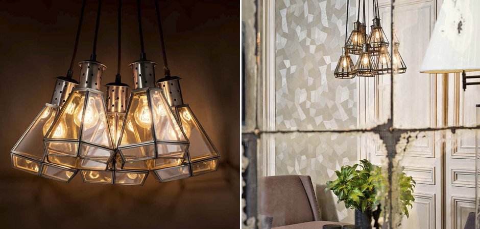 Подвесной светильник Eichholtz Hanging Lamp Polygon - Loft-Concept в Нижнем Новгороде
