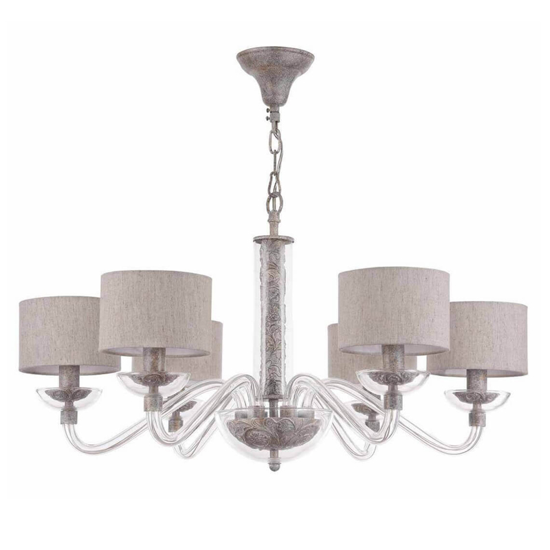 Люстра Sabella Light Chandelier 6 lamp Серый в Нижнем Новгороде | Loft Concept 