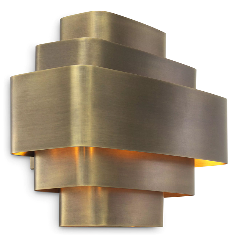 Бра Eichholtz Wall Lamp Pegaso Brass Винтажная латунь в Нижнем Новгороде | Loft Concept 